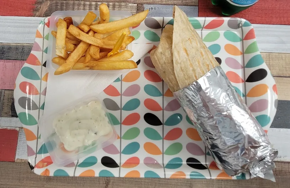 Galette Kebab Et Frites