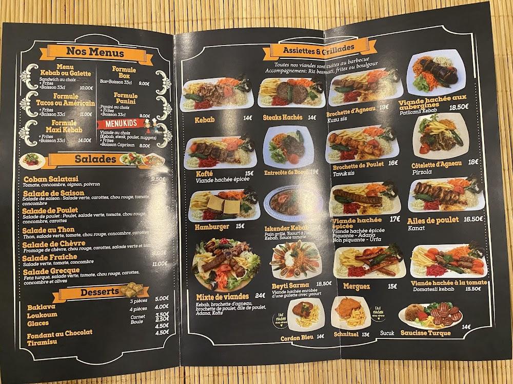 Chez Alex - Menu Image 1